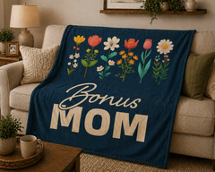 Bonus Mom – Jersey Fleece Blanket