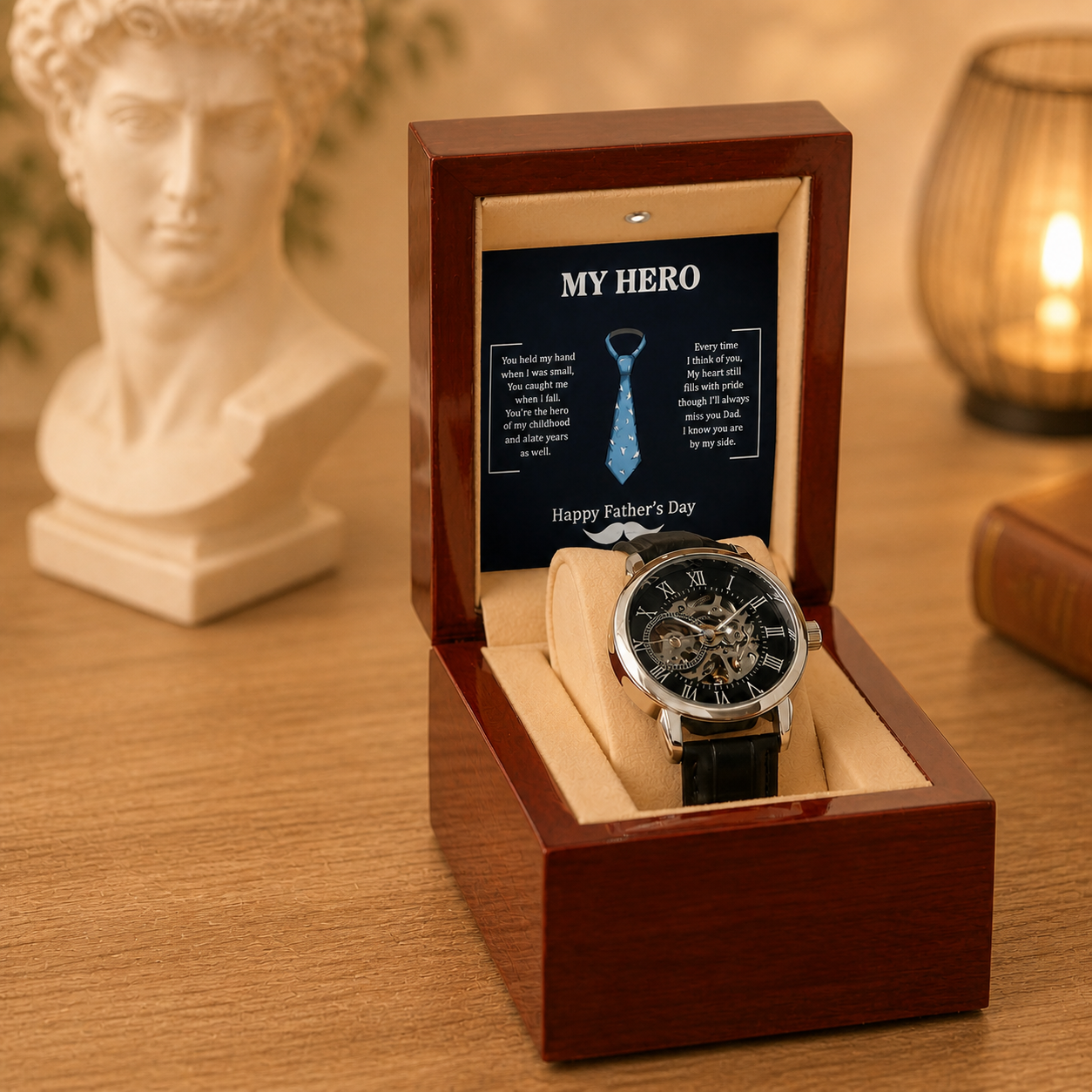 My Hero Dad - Openwork Watch