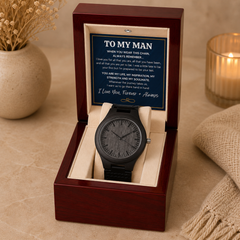 To My Man Inspiration – Wooden Watch