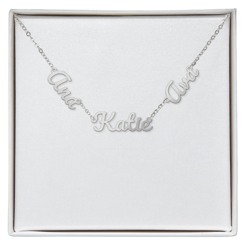 customized names necklace