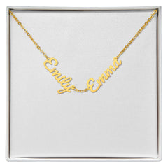 customized names necklace