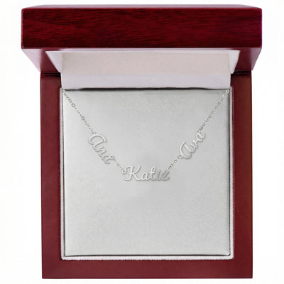 customized names necklace