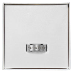 Engraved men's ring