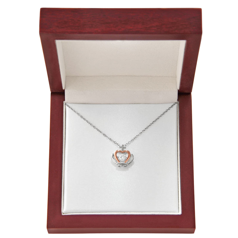 Crown Pendant Necklace